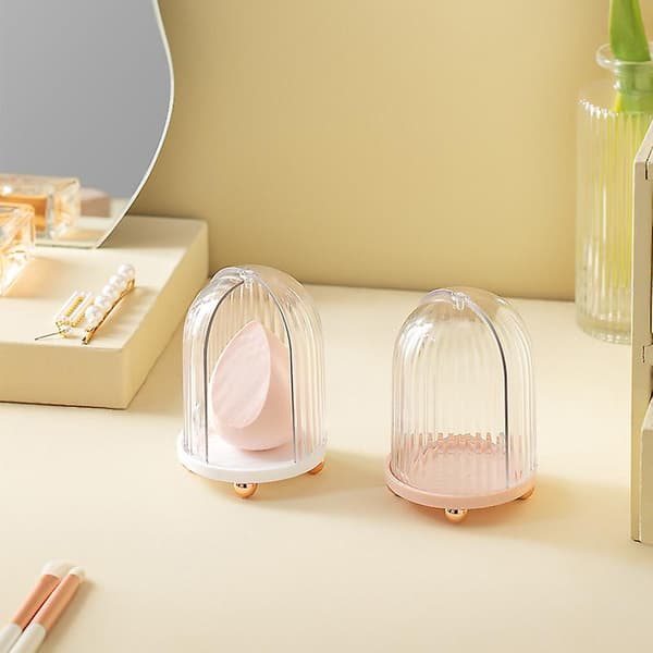 2 stk. Beauty Blender-holder, Makeup Sponge Blender Tørrestativ