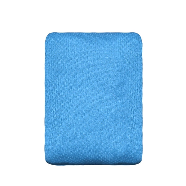Mini Pocket Piknik-teppe (blått), bærbar strandmatte, Machine W