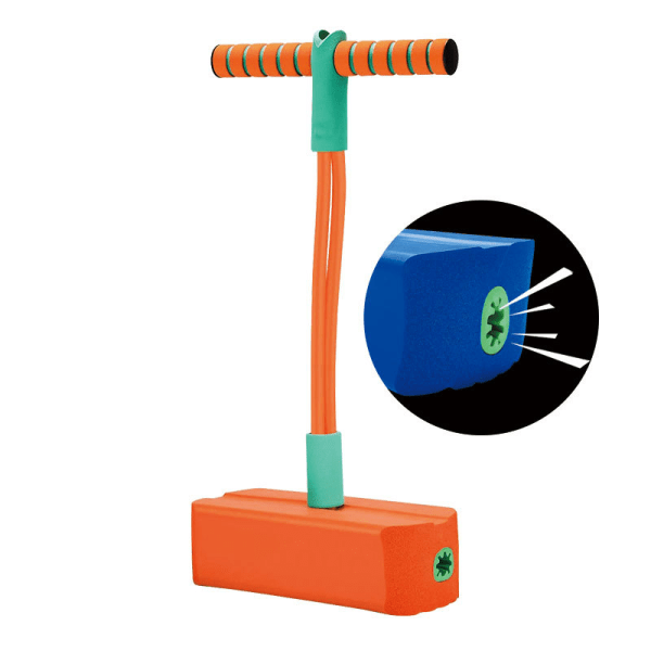 Foam Pogo Stick for Boys Girls - Five Times Stretch Safe and Fun