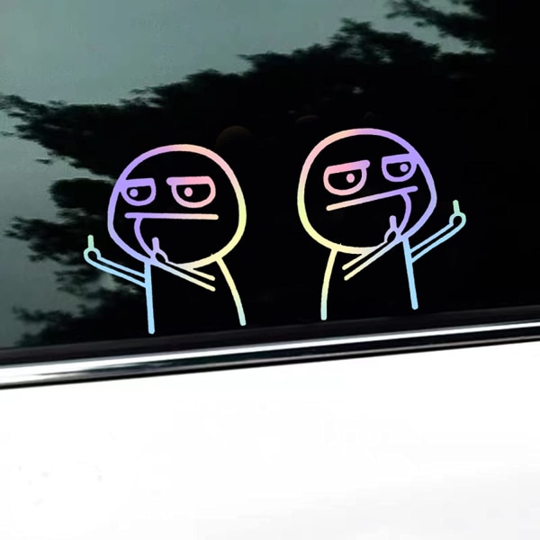 Sticker Decal Vinyl Bumper Sticker Decal Waterproof，Car Window D