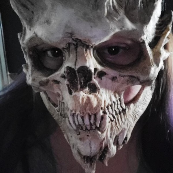 Skull Warrior Death Skull Mask/Devil Skull/Rædsel Halloween