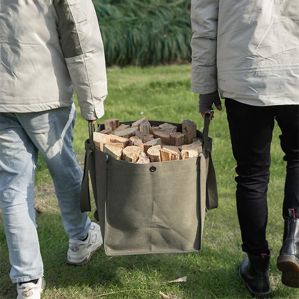 Utomhus Vedförvaring i Canvas, Elektrisk Apparat