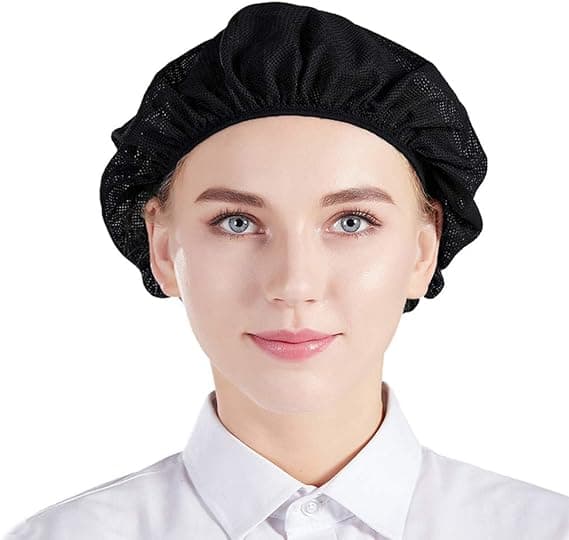 Mesh Cap 5 stk Beanies Hat Unisex Engangsfisknett Hårnett for