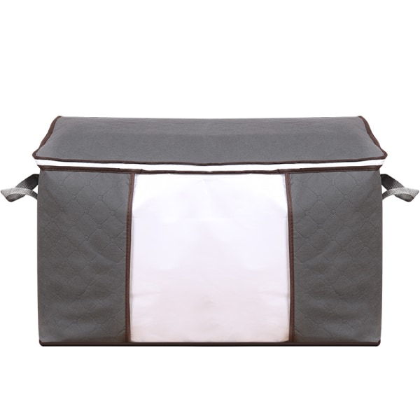 Grå horisontal quilt opbevaringspose (60*40*35cm), Organizer taske Cl