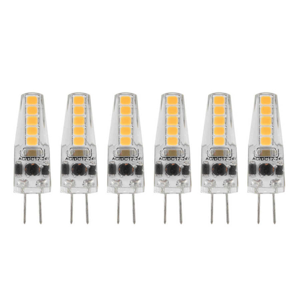 6 kpl LED-lamppuja 2W kaksoisnapakanta himmennettävät lamput kattoon l