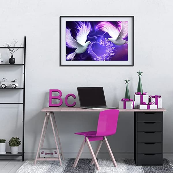 5D Diamantmalerisett, Diamantmaleri, Mal etter nummer, DIY