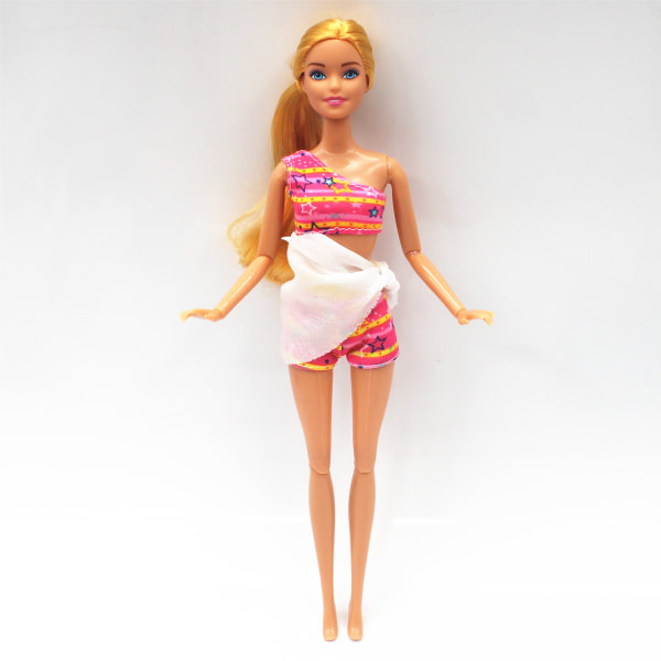 30cm docka Barbie ombyte baddräkt bikini i ett stycke und