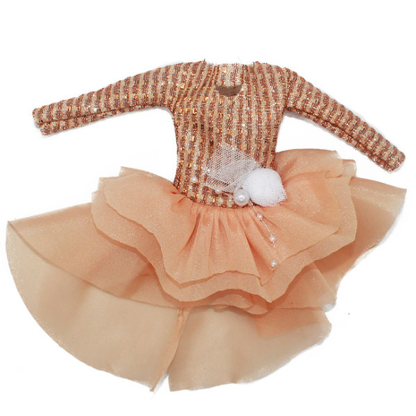 4 kpl 30cm Barbie-nukke mekko mekko mekko puku fa
