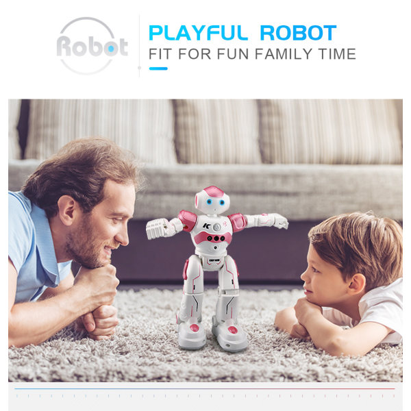 Robotlegetøj, gestusfølende fjernbetjeningsrobot, velegnet til