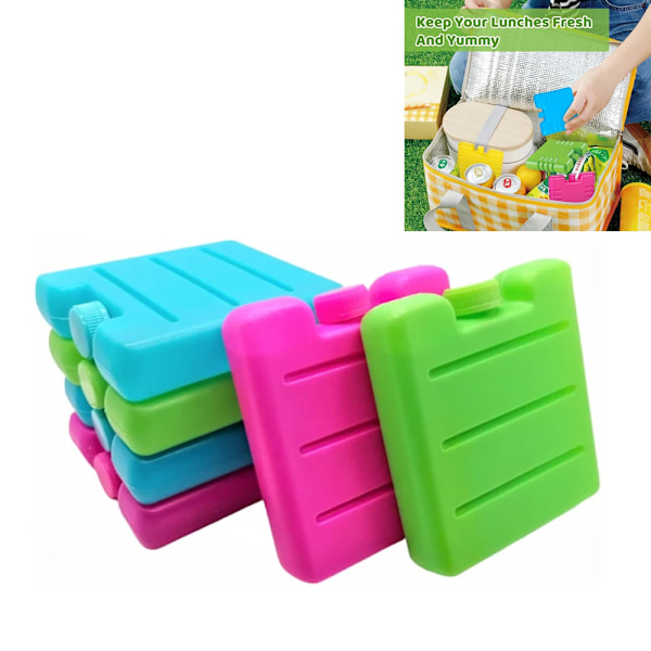 Kylklampar för matlådor - Återanvändbara - 6-pack