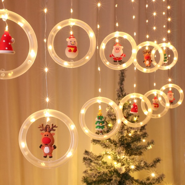 Julepynt LED-lys blinkende lys strenglys 8ef9 | Fyndiq