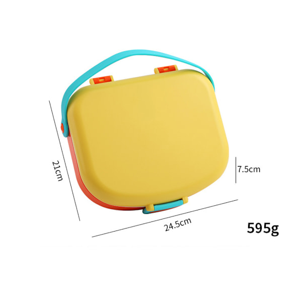 Matboks med rom - 1 stk - Macaron