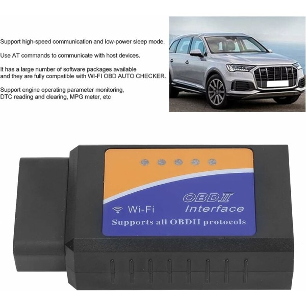 WIFI OBD2 bilscanner OBD 2 OBD ii scanneradapter Professionel C