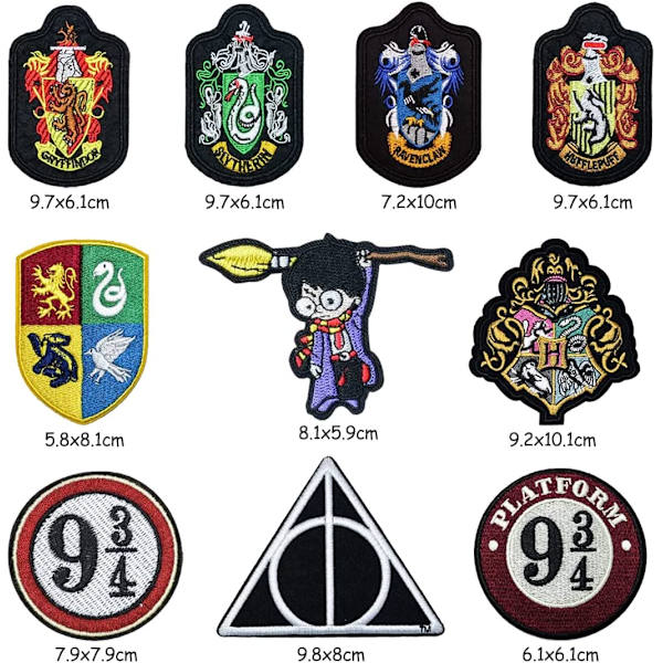 Børne sy-på patch, 27 stykker tøj patch, stryge-på patch, strygejern