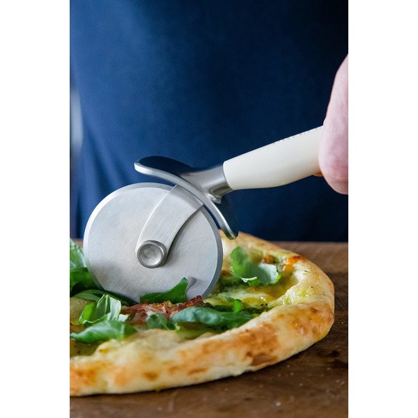 Rostfri pizzaskärare