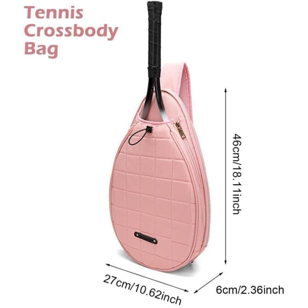 Fire Slam-tennistasker til badminton Sort Pickleball til ungdom Ad