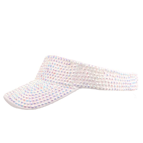 Hat kvinder sommer diamant-besat tom top hat sol hat net r