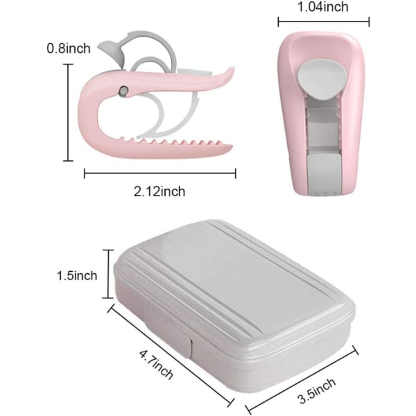 6 Pack Dynetrekk Clips, 6 Pack Dyne Cover Clips, Pinless og