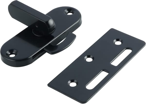 Sort Finish Rustfrit Stål Låsegreb Portlåse Heavy Duty