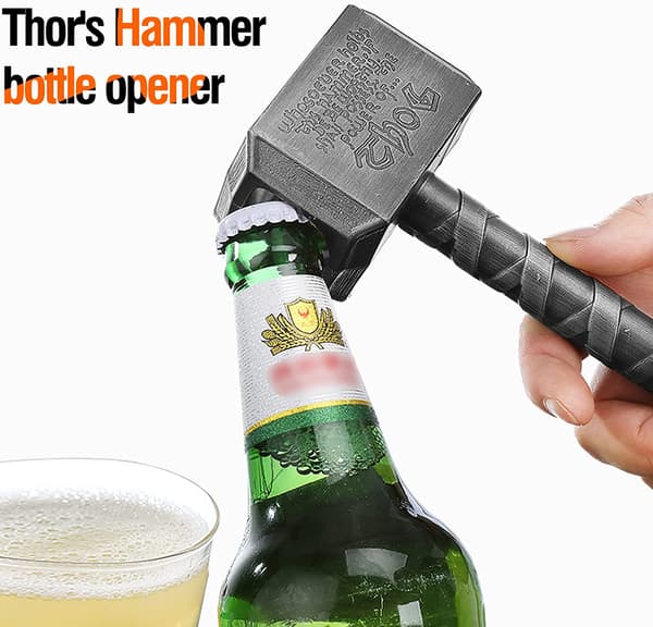 Thorin vasara pullonavaaja Luova olutpullonavaaja Loistava lahjoihin