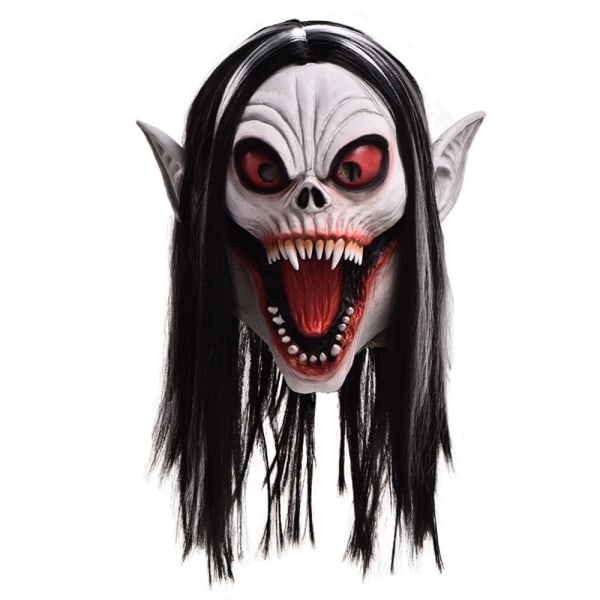 Zombie Vampire Mask Demon Killer Creepy Walking Monster Skräck H