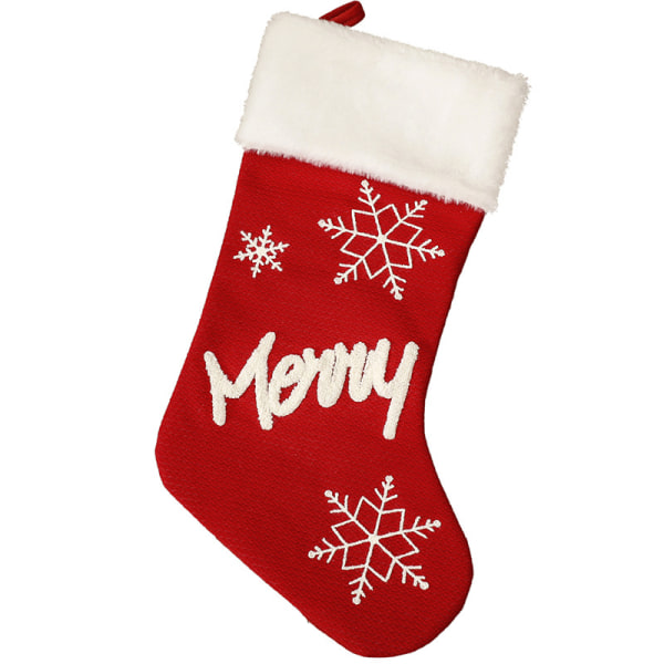 Hyvää joulua sukat, 1 pakkaus, 18 tuuman pehmo, suuri Kristus