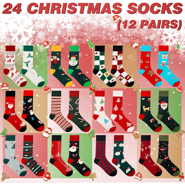 Julkalender 2024 Pojksockor