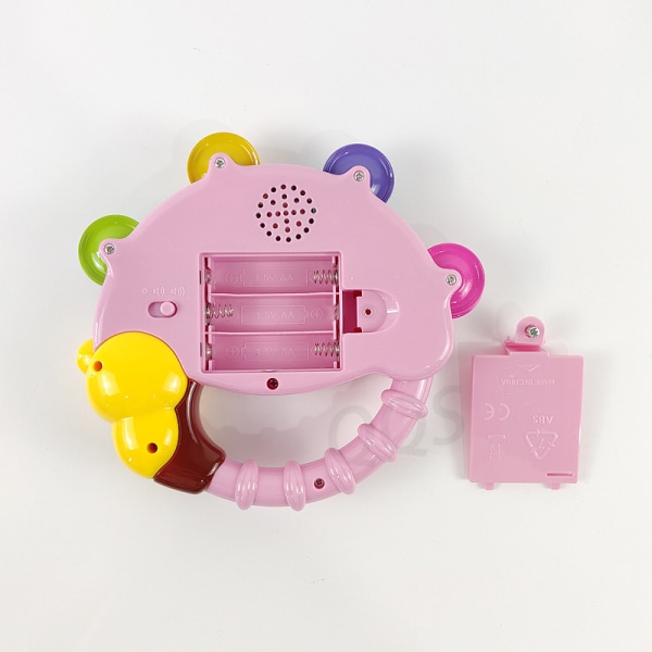 Pink Color Baby Rattles Legetøj med lys og musik til 6 9 12 18 aa84 | Fyndiq