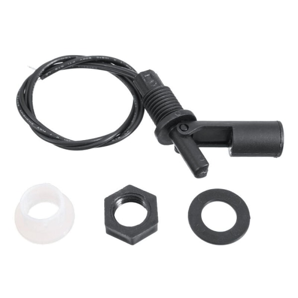 6 stk. Sort Vandstandssensor Akvarium Side Mount Niveau Flydende