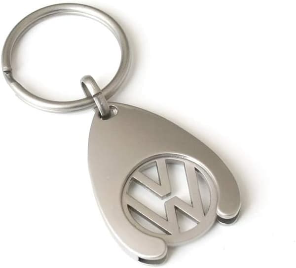 Volkswagen - Nyckelring - Silver Trolley Token