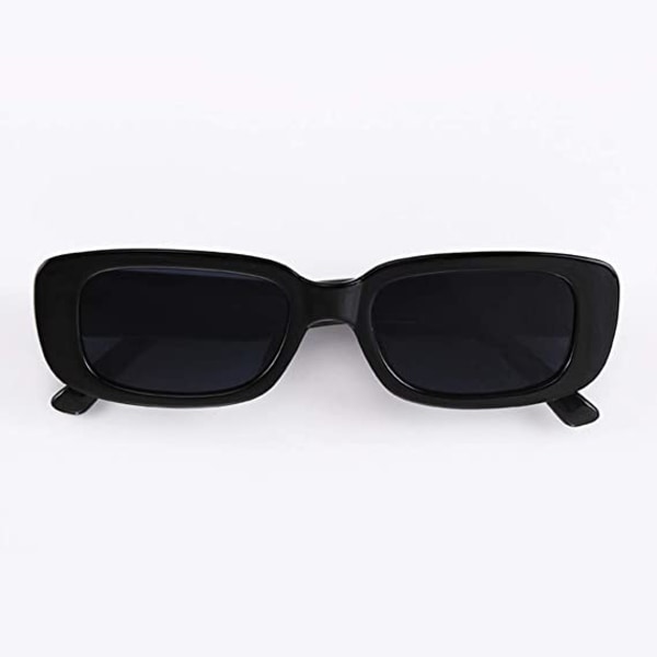 Rektangulära solglasögon UV400 skydd Vintage körglasögon