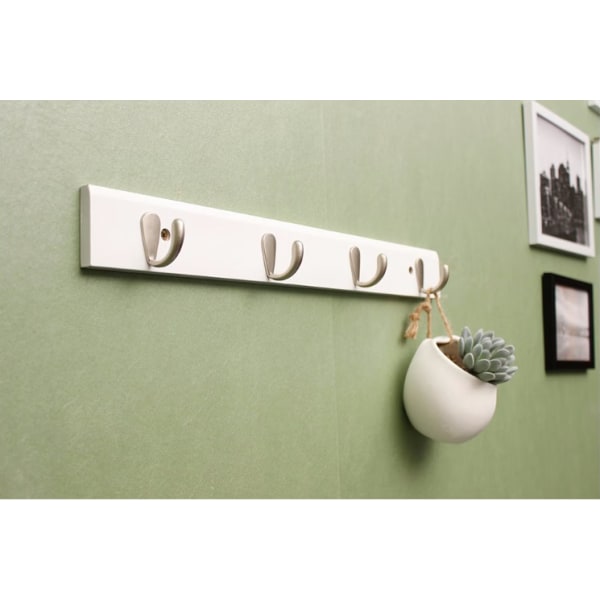 Kenkäteline, seinään kiinnitettävä naulakko, puinen naulakko, seinäkoukut,  ee38 | Fyndiq