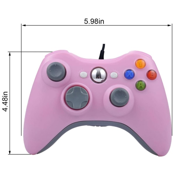 Ny design Xbox 360 Controller USB Wired Game Pad för Microso