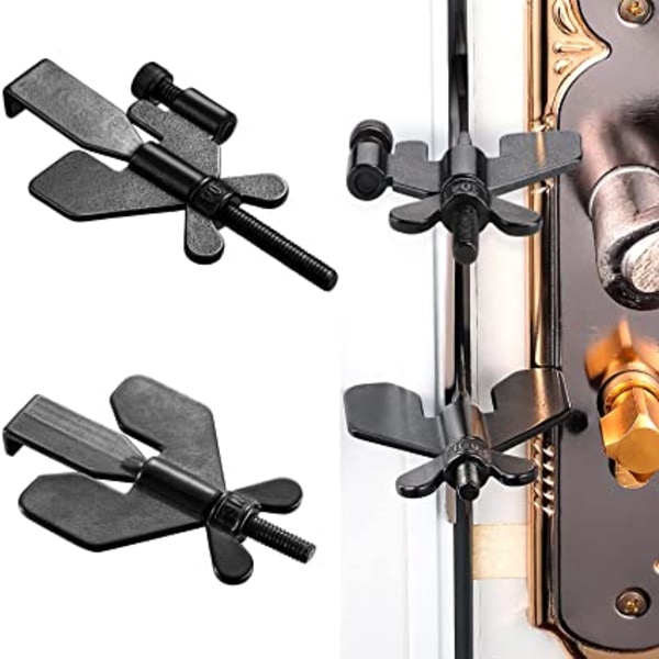 2kpl Hotop Door Lock 3 in 1 Door Lock Travel Door Security D