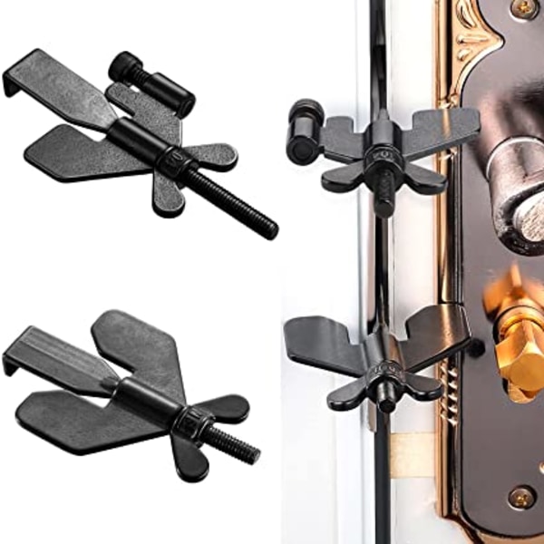 2pcs Hotop Door Lock 3 in 1 Door Lock for Travel Door Security D