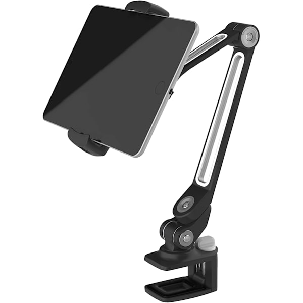 Tablettipidike, tukeva alumiinivarsiklipsi iPad-älypuhelimelle iPh