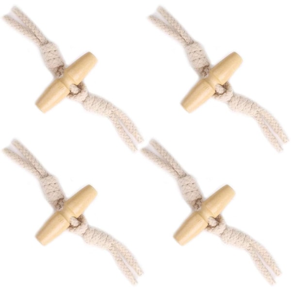 12 par trykknapper Horn knapper Trykknap spænder Sy knapper med reb Oliventræ sy knap 1/2 hul til frakke jakke syning DIY