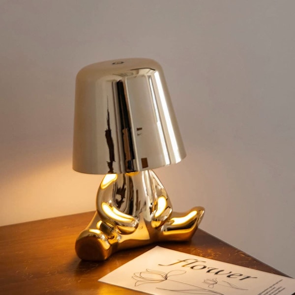 Dæmpbar LED-bordlampe med berøringskontrol - Trådløs USB-R