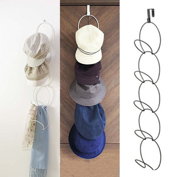10 stk. Hættehyldearrangør Baseball Hat Hanger Stativ