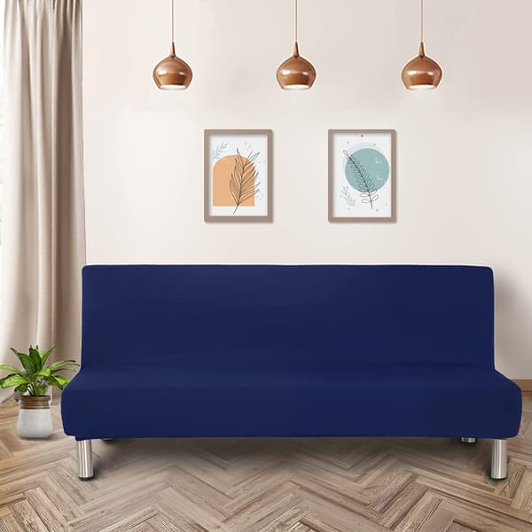 Soffaöverdrag utan armstöd 3-sits universell stretch Clic C