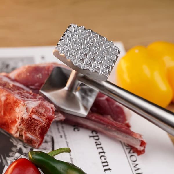 Aluminiumköttmörare - Professionell dubbelsidig köttklubba