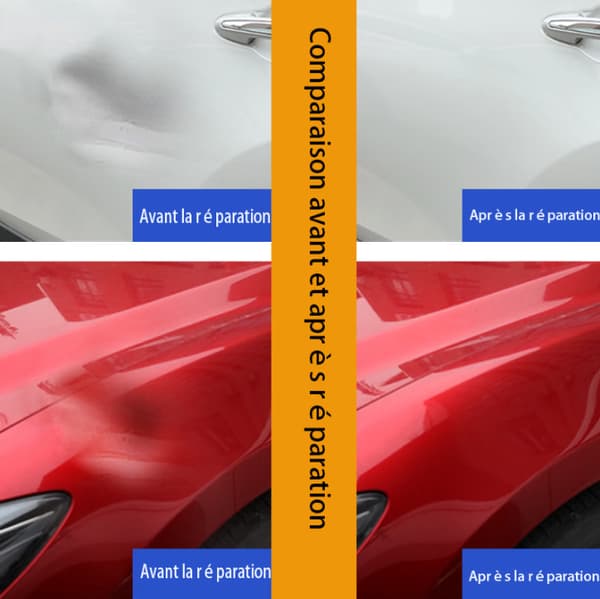 Blå 2 stk Vakuumsugkopp Dent Puller Sugkopp Håndtak Bil