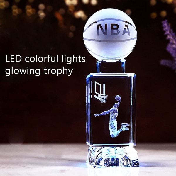 Soverom nattlys dekorasjoner - Kobe Dunk 3D NBA Basketba