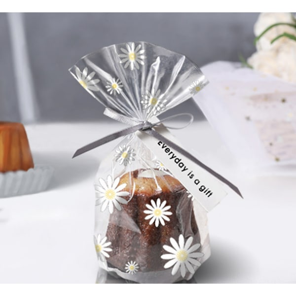 100 stk. Julekagepose Nougat Cookie Snack Stå op