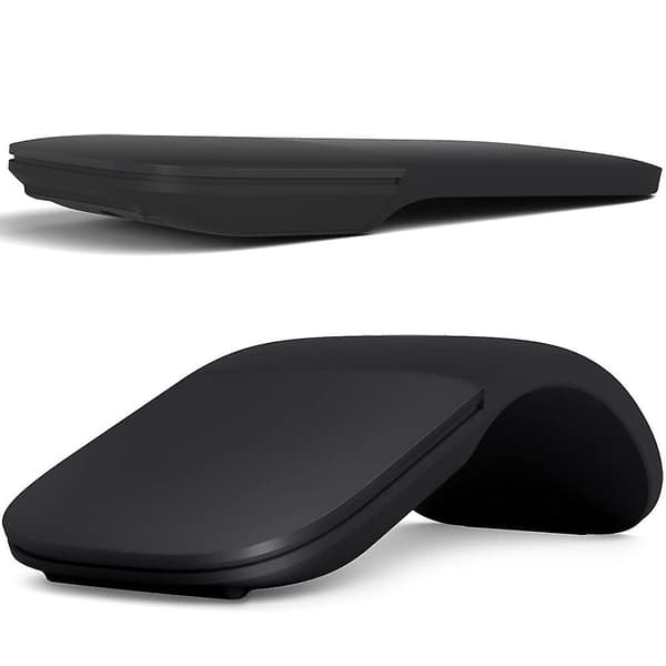 Bluetooth Arc Mus, Bærbar Trådløs Foldbar Touch Mus,
