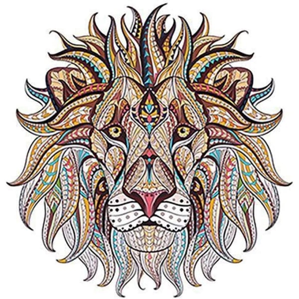 Løve Design strygelapper til tøj - Golden