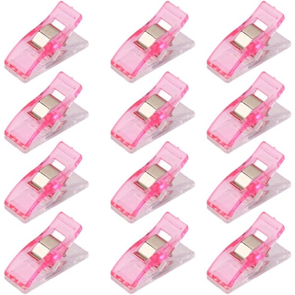 Pink clips, one size, 50 point
