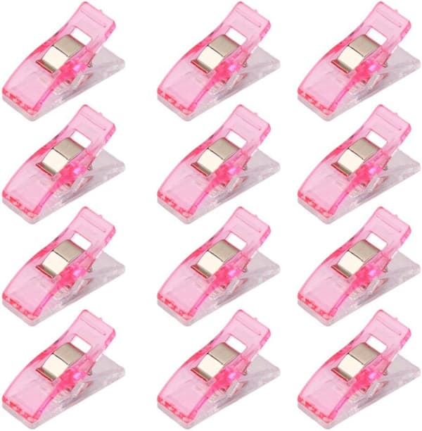 Rosa clips, one size, 50 point