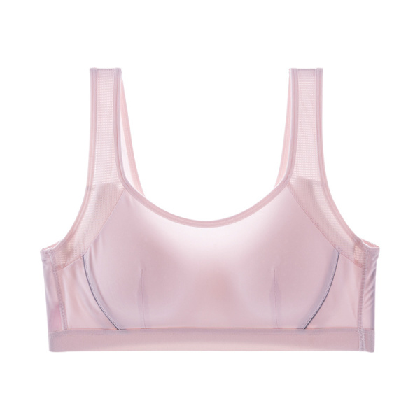4 kpl （M）Urheilurintaliivit Naiset Racerback Mesh Korkea Tuki Langaton Br