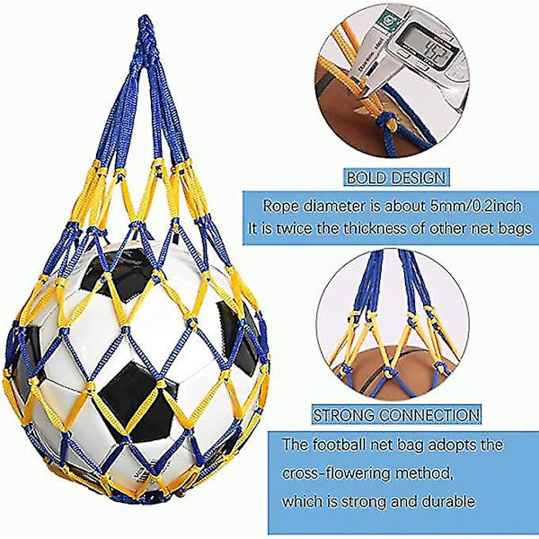 Fodboldnetpose Nylon Mesh Boldpose Basketballnetpose Mesh